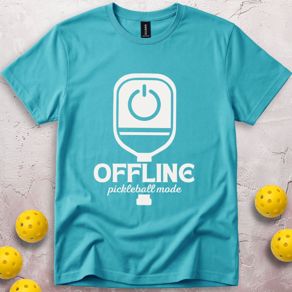 Offline Pickleball Mode T-Shirt