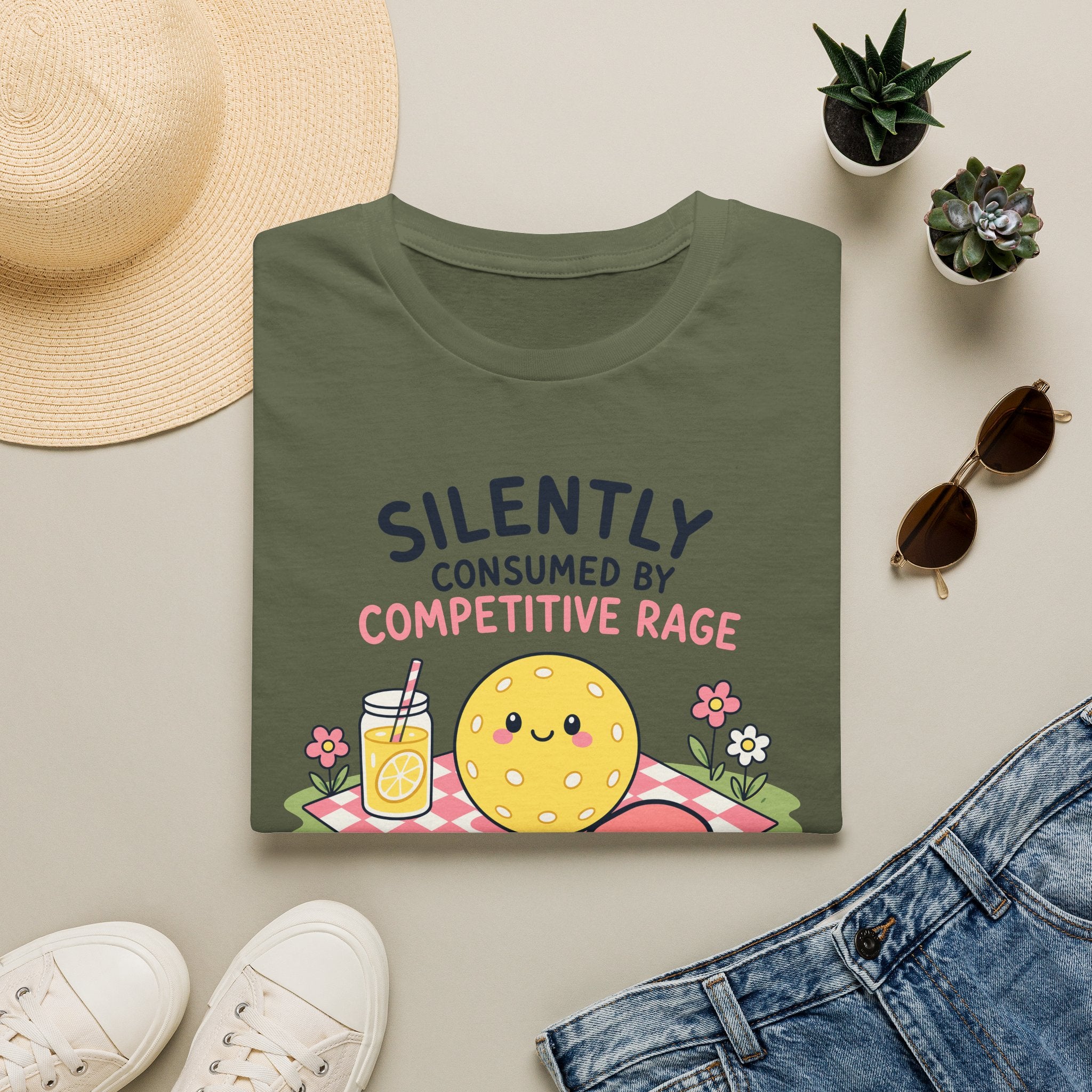 Silently Consumed By Competitive Rage T-Shirt