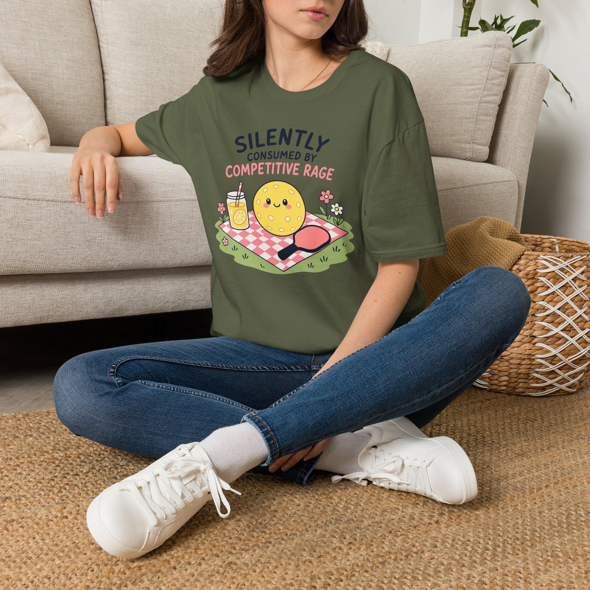 Silently Consumed By Competitive Rage T-Shirt