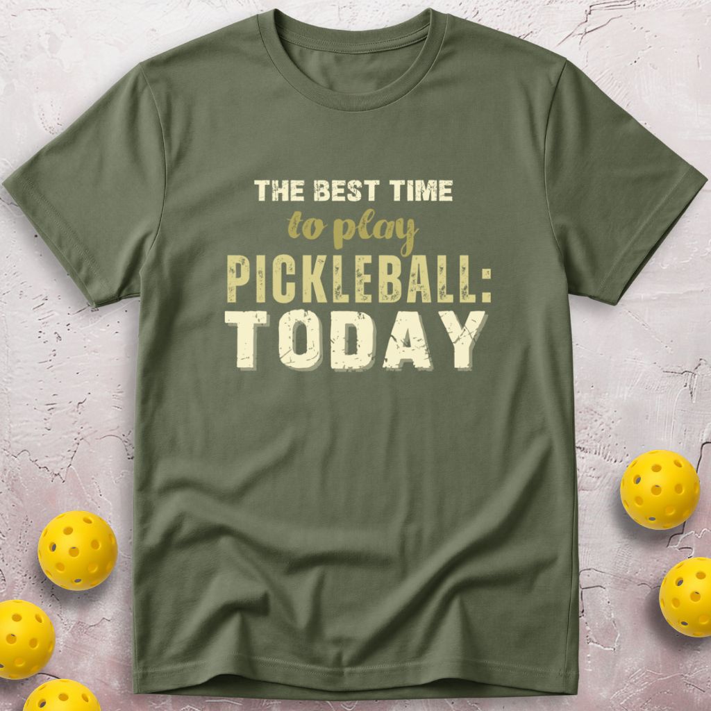 The Best Time To Play Pickleball T-Shirt