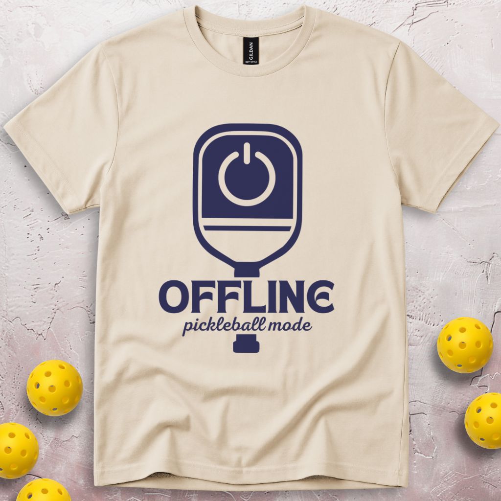 Offline Pickleball Mode T-Shirt