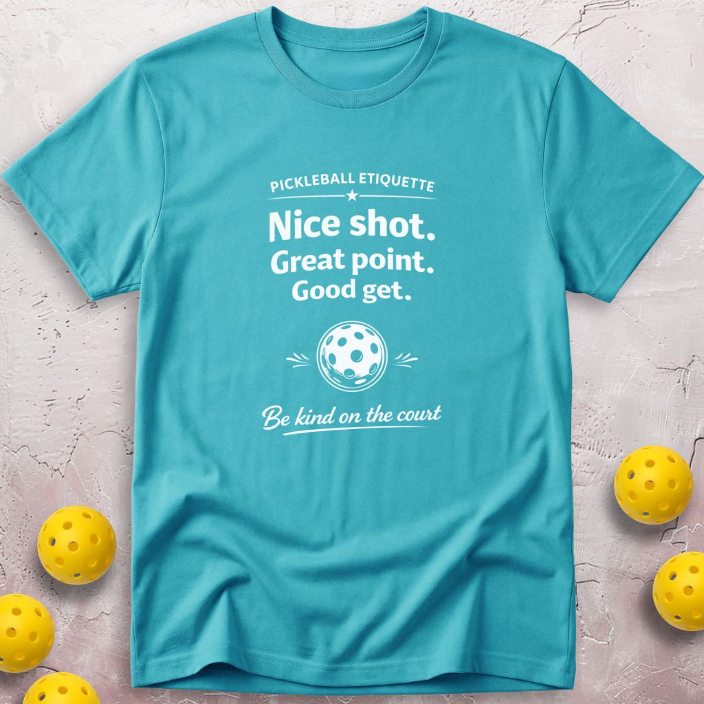 Pickleball Etiquette T-Shirt
