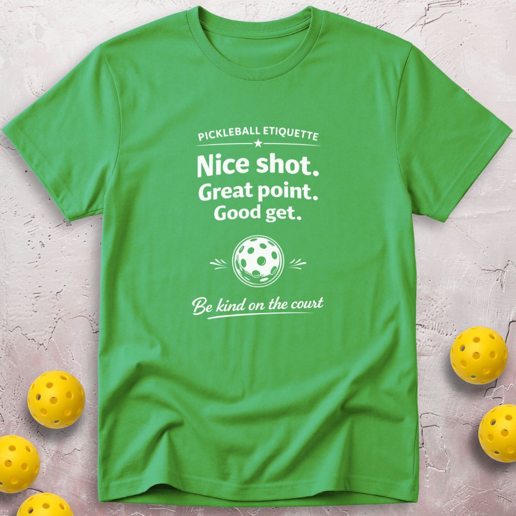 Pickleball Etiquette T-Shirt