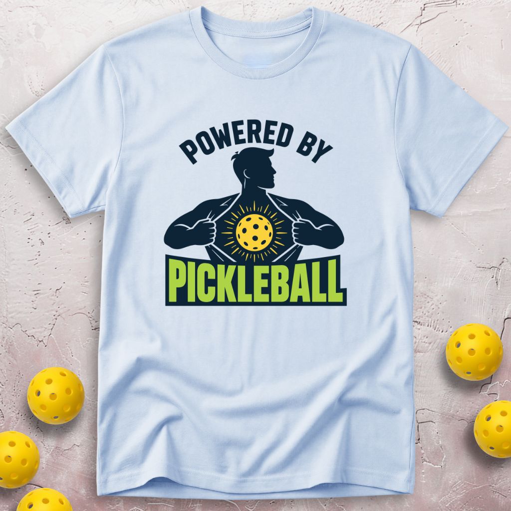 Powered By Pickleball T-Shirt