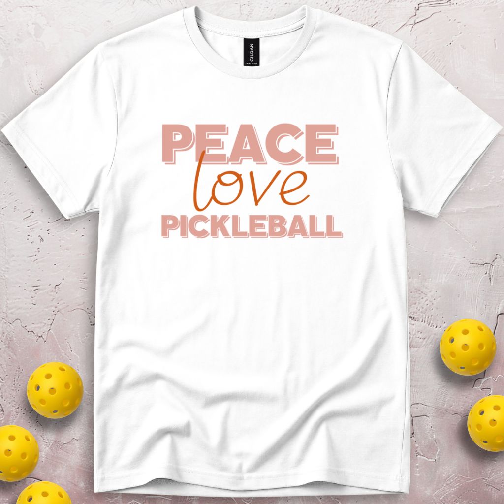 Peace LOVE Pickleball T-Shirt