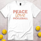Peace LOVE Pickleball T-Shirt