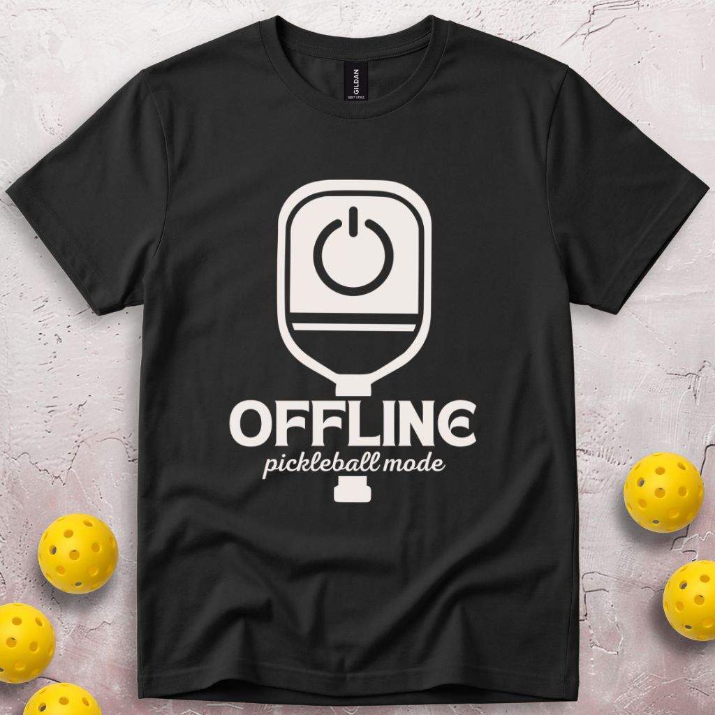 Offline Pickleball Mode T-Shirt
