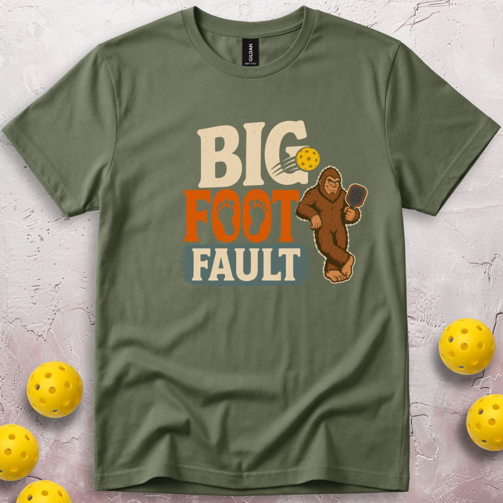 Big Foot Fault T-Shirt