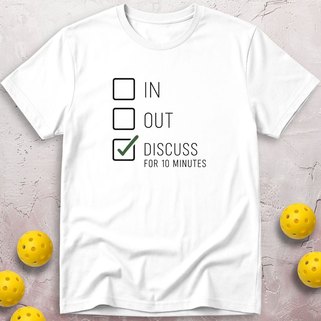 Line Call Discussion T-Shirt