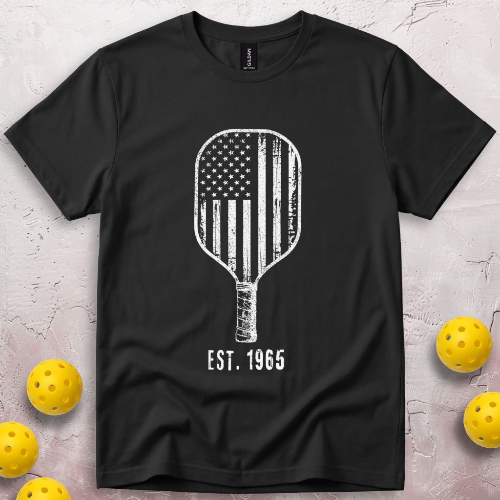 USA Pickleball Flag T-Shirt
