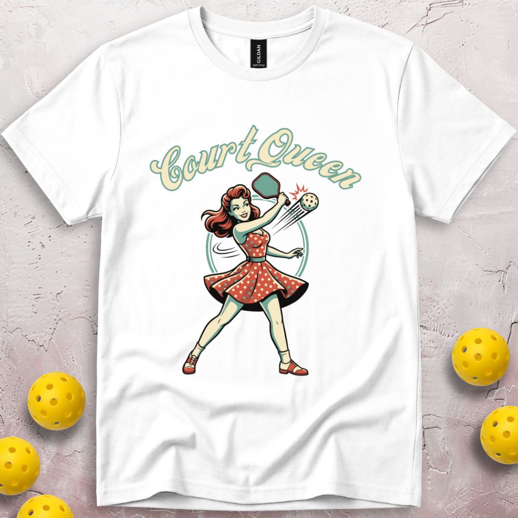 Court Queen Pin-up T-Shirt