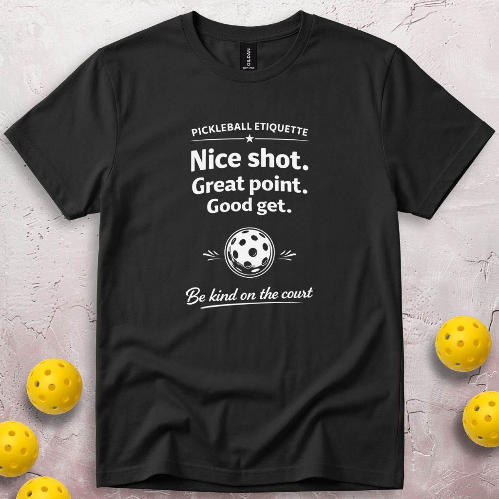 Pickleball Etiquette T-Shirt