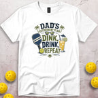 Dad's Retirement Plan Dink Drink Repeat T-Shirt