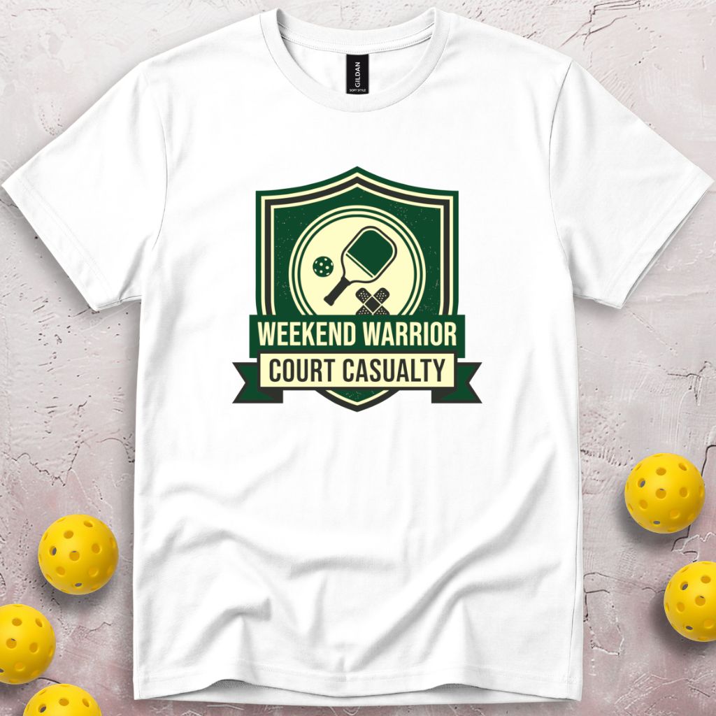 Weekend Warrior Court Casualty T-Shirt