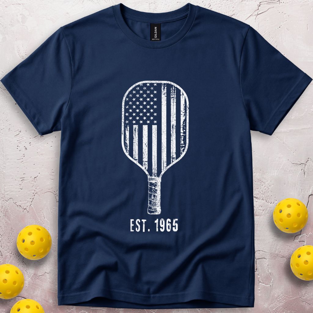USA Pickleball Flag T-Shirt