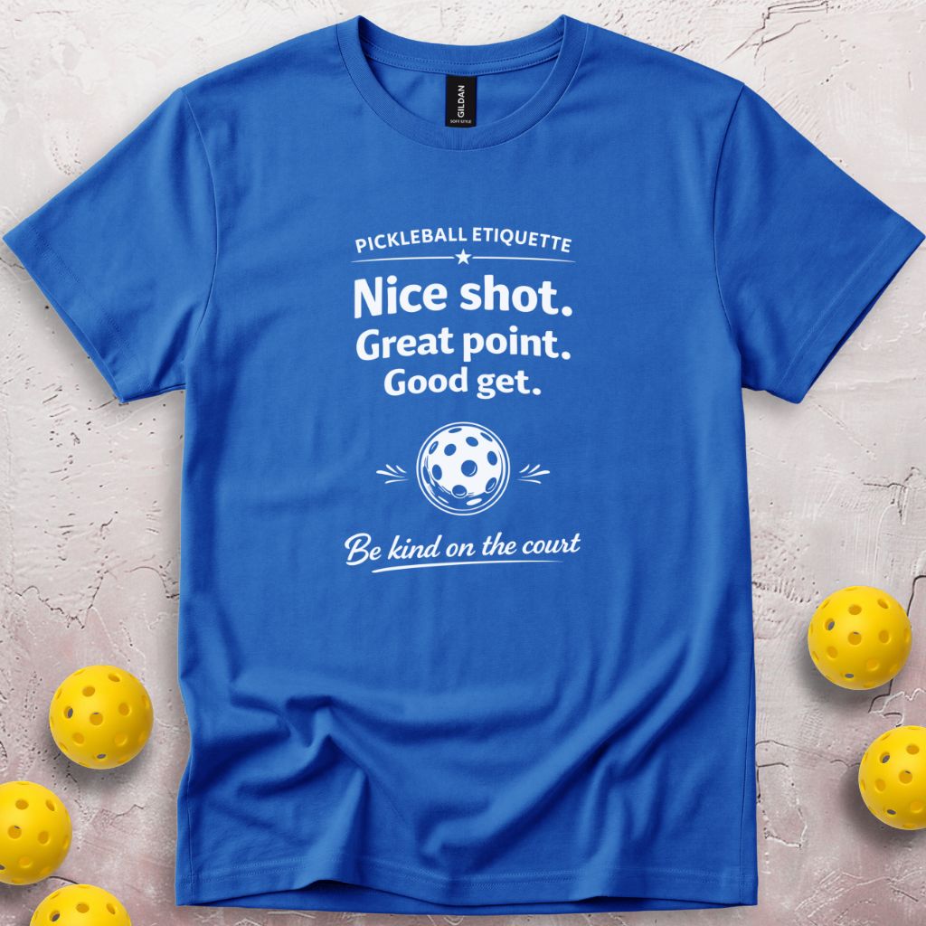 Pickleball Etiquette T-Shirt
