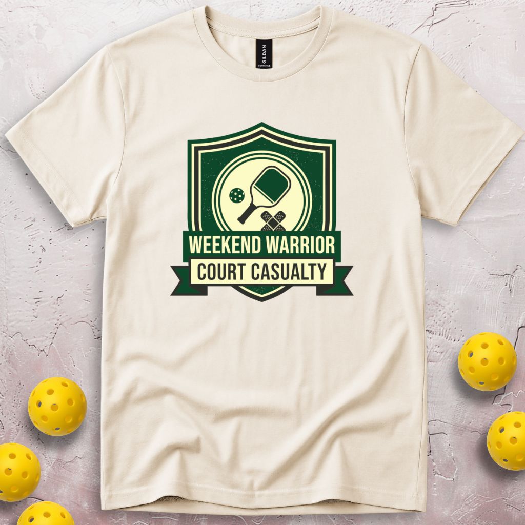 Weekend Warrior Court Casualty T-Shirt