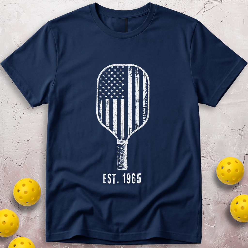 USA Pickleball Flag T-Shirt