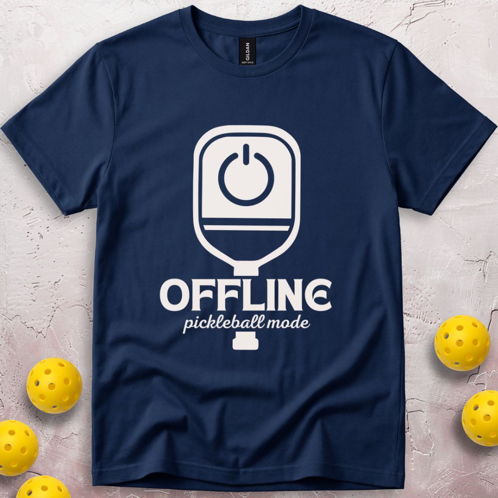 Offline Pickleball Mode T-Shirt