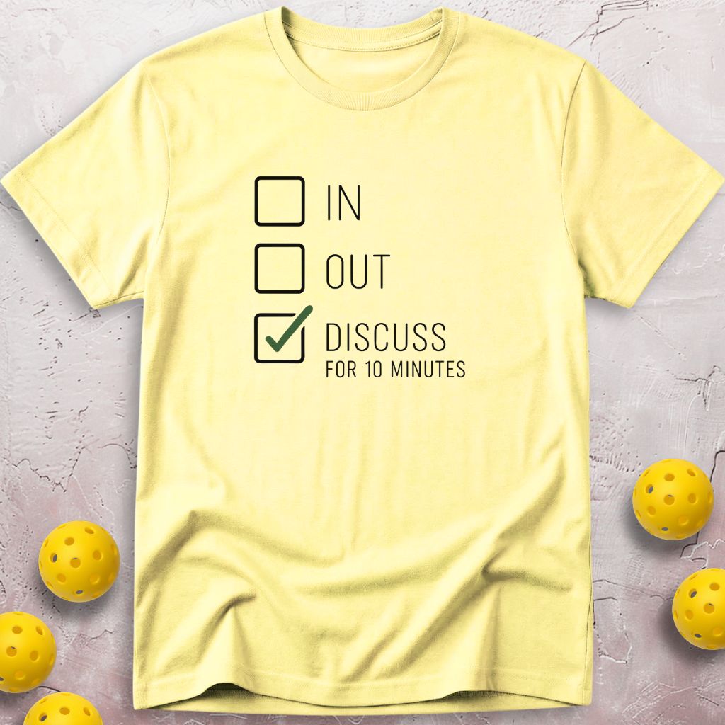 Line Call Discussion T-Shirt