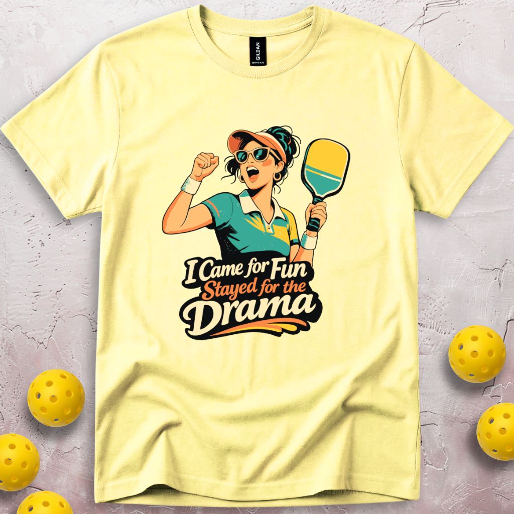 I Came For Fun Stayed For The Drama T-Shirt