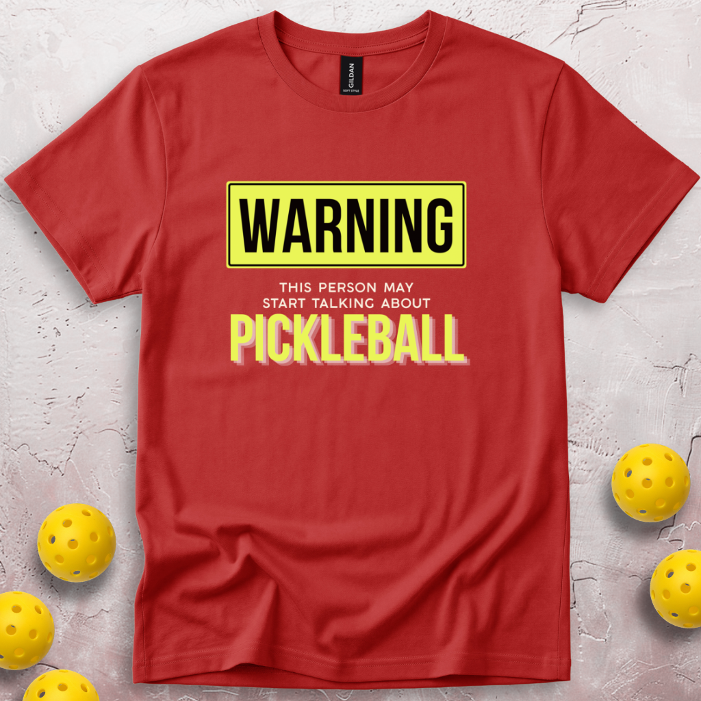 Warning This Person May Start Talking About Pickleball T-Shirt