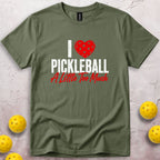 I Love Pickleball A Little Too Much T-Shirt