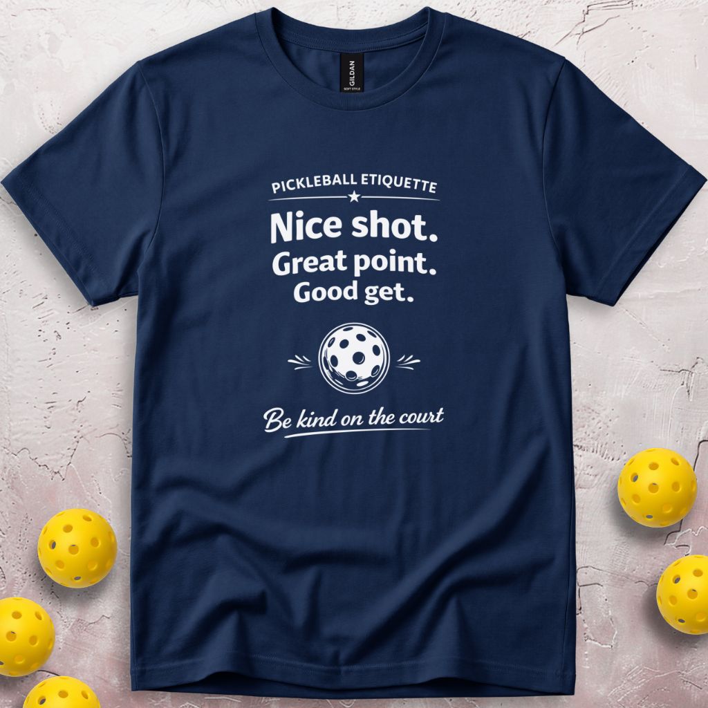Pickleball Etiquette T-Shirt
