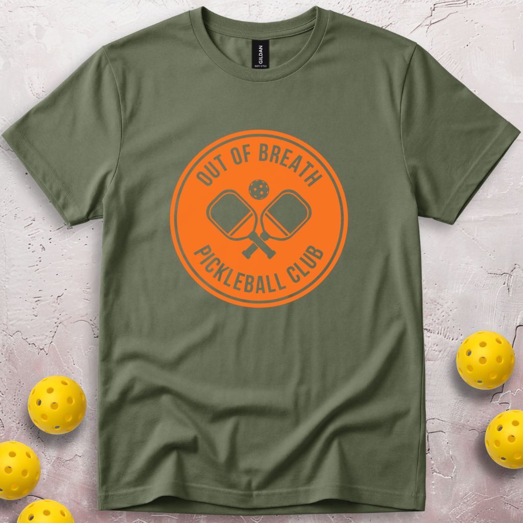 Out of Breath Pickleball Club T-Shirt