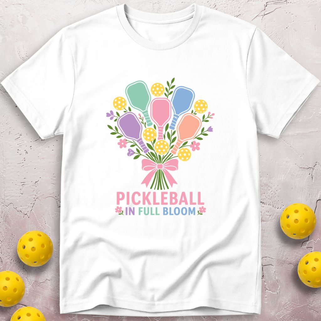 Pickleball In Full Bloom T-Shirt