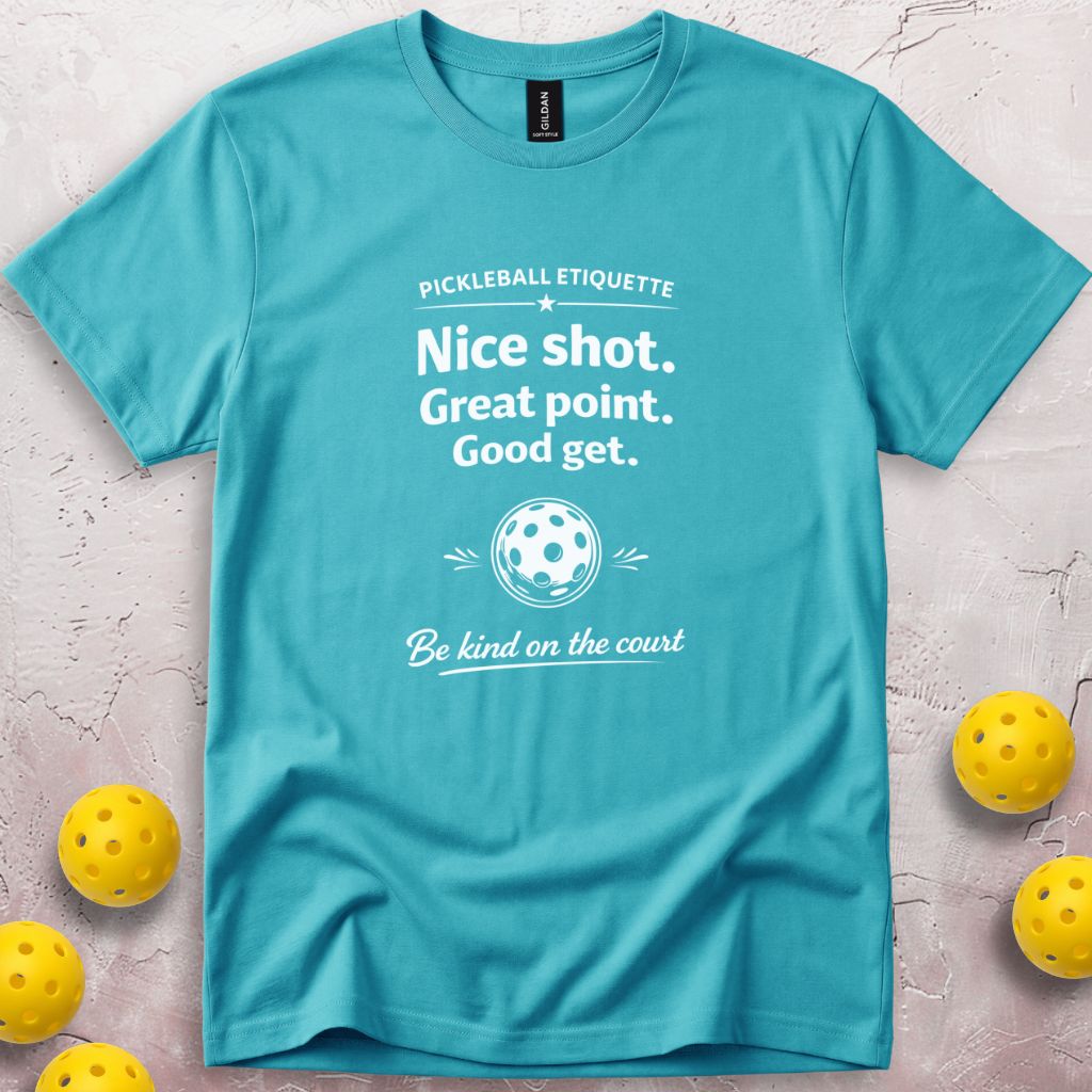 Pickleball Etiquette T-Shirt