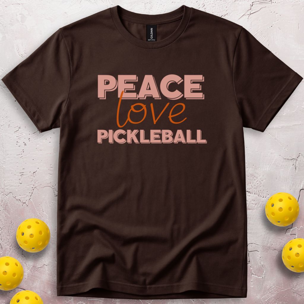Peace LOVE Pickleball T-Shirt