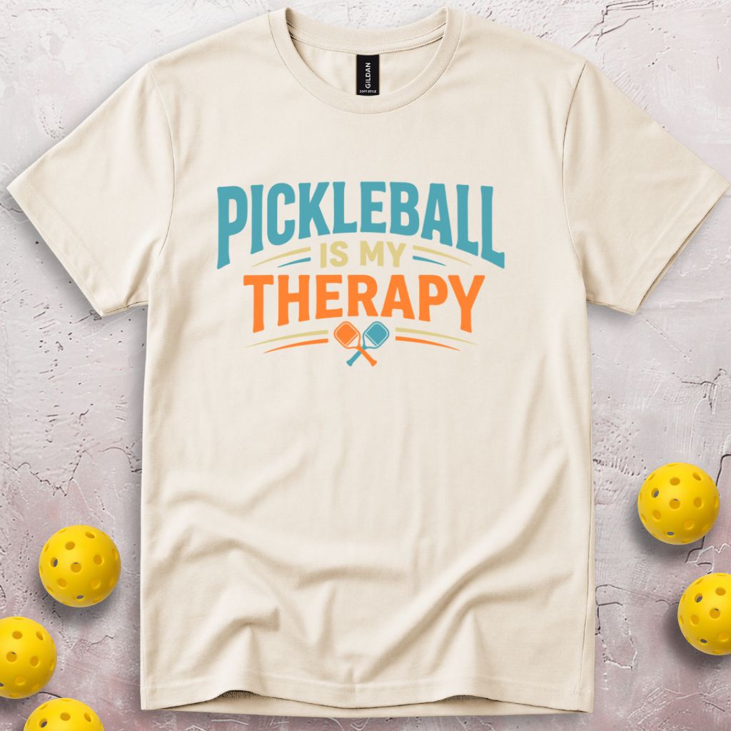 Pickleball Is My Therapy T-Shirt