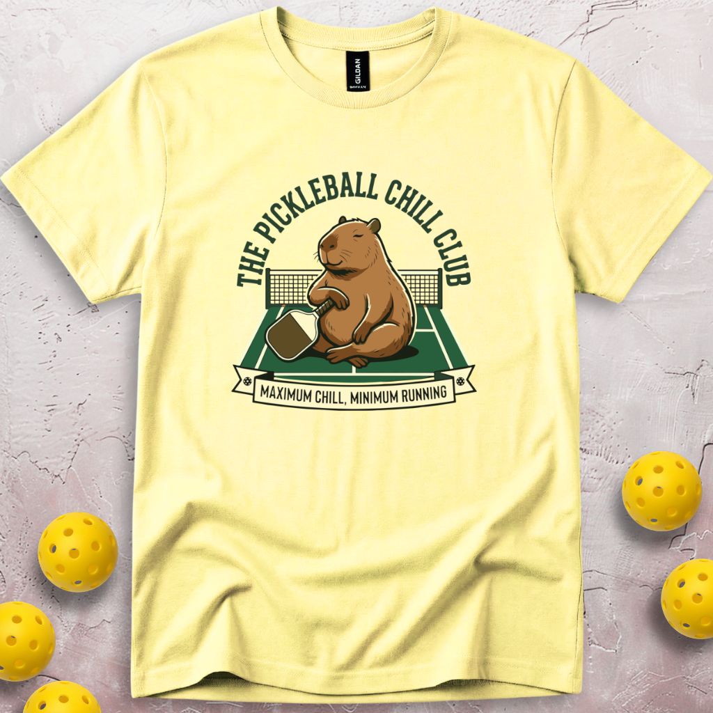 Pickleball Chill Club T-Shirt