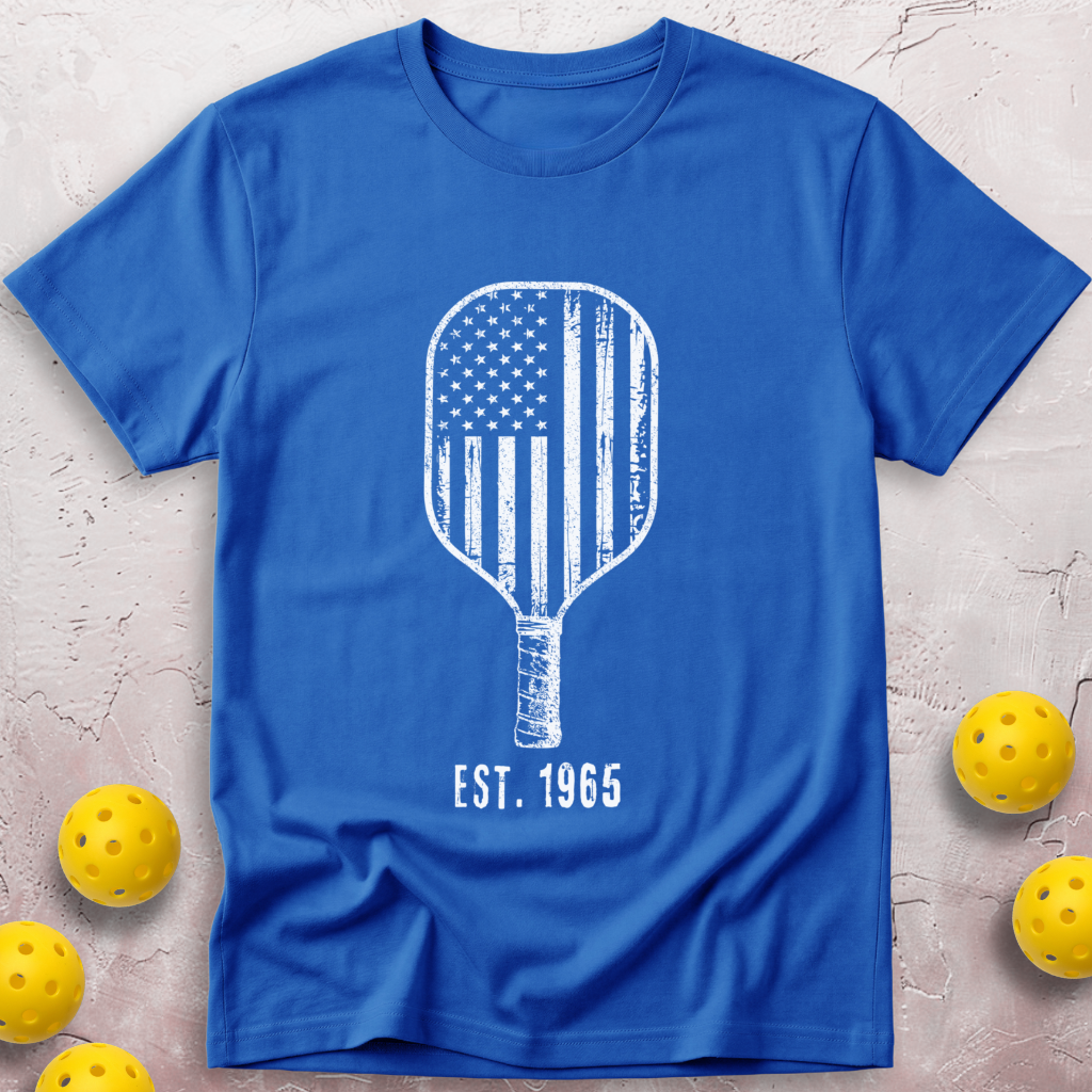 USA Pickleball Flag T-Shirt