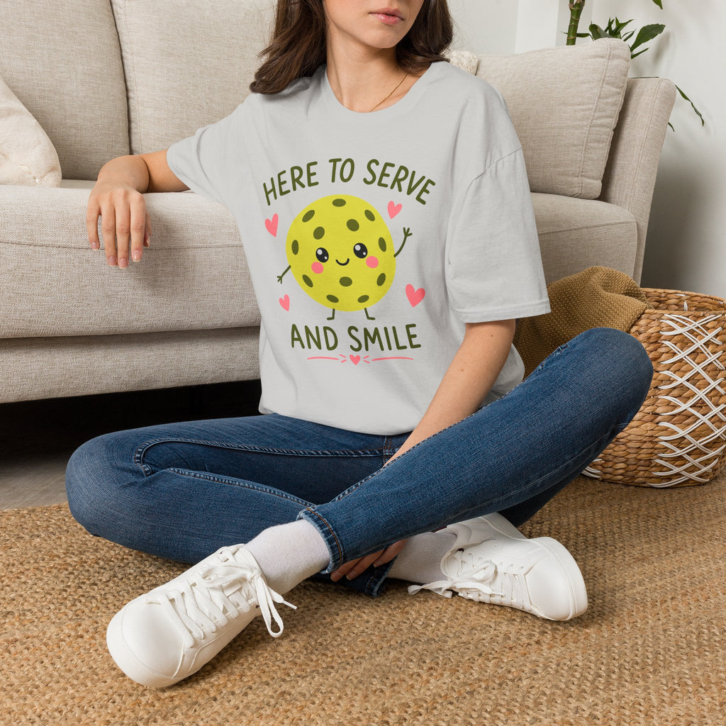 Here To Serve And Smile T-Shirt