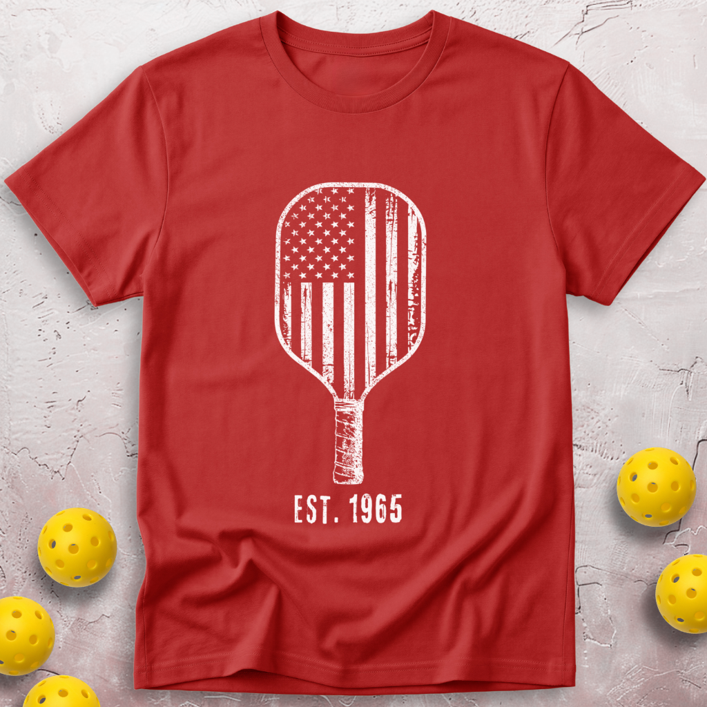 USA Pickleball Flag T-Shirt