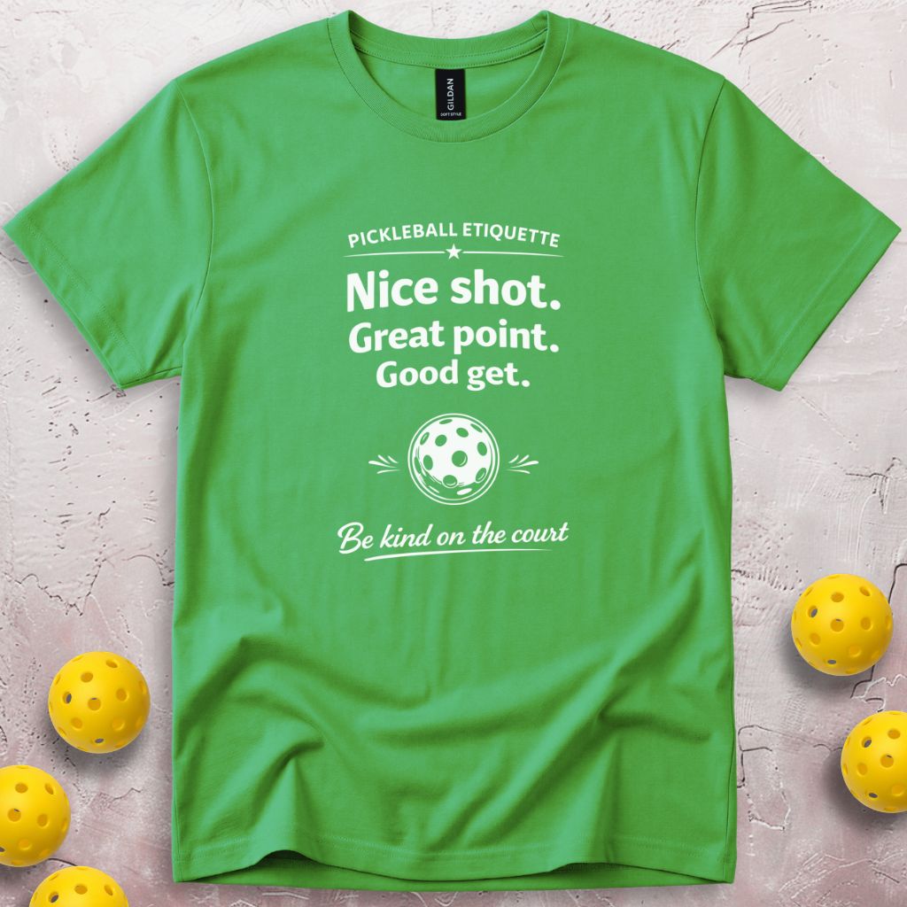 Pickleball Etiquette T-Shirt