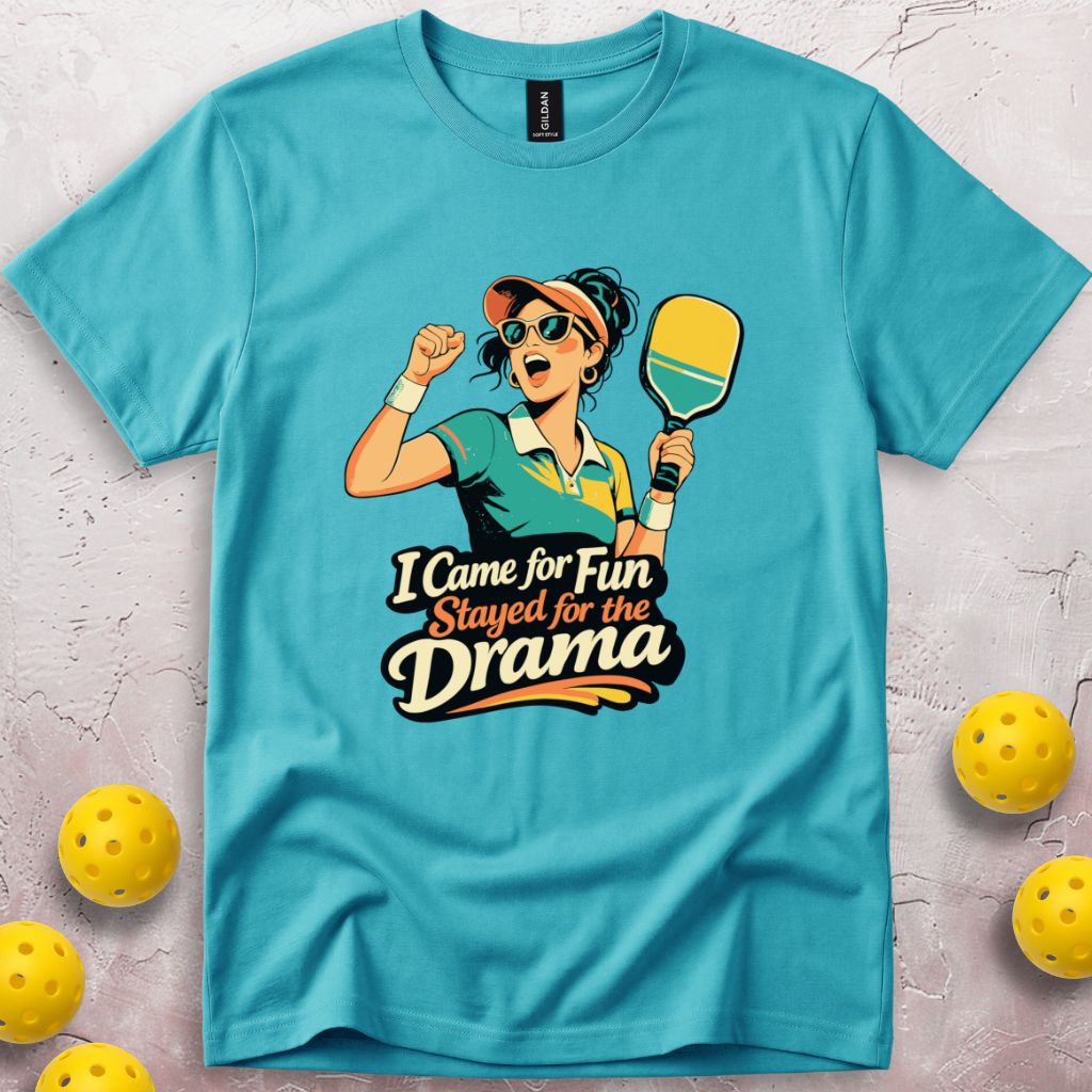 I Came For Fun Stayed For The Drama T-Shirt
