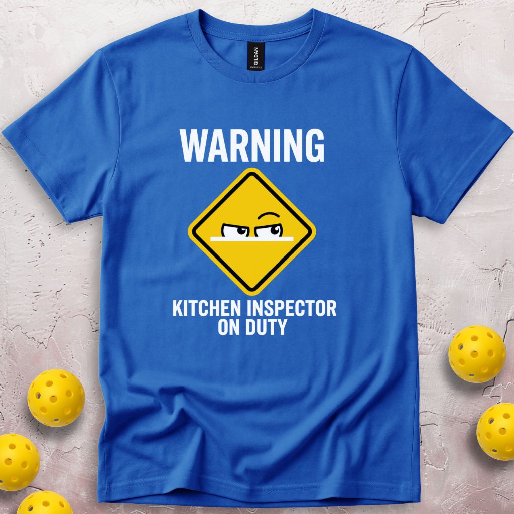 Kitchen Inspector On Duty T-Shirt
