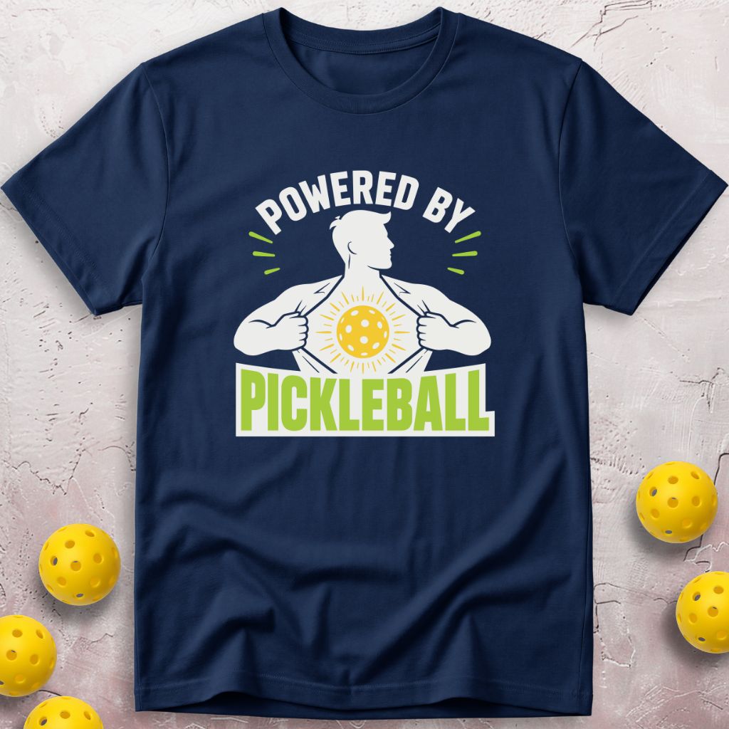 Powered By Pickleball T-Shirt