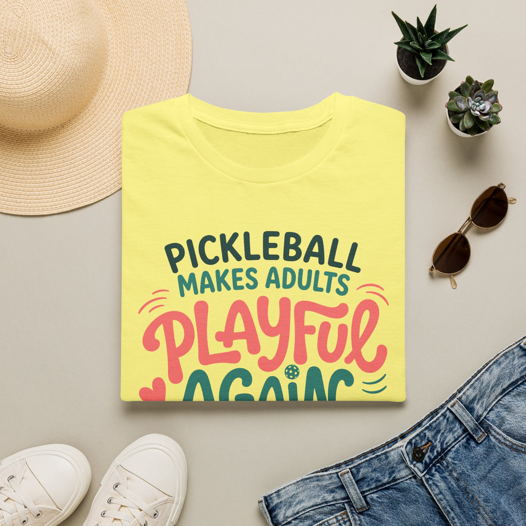 Pickleball Makes Adults Playful Again T-Shirt