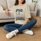 PhD in Pickleball Overthinking T-Shirt