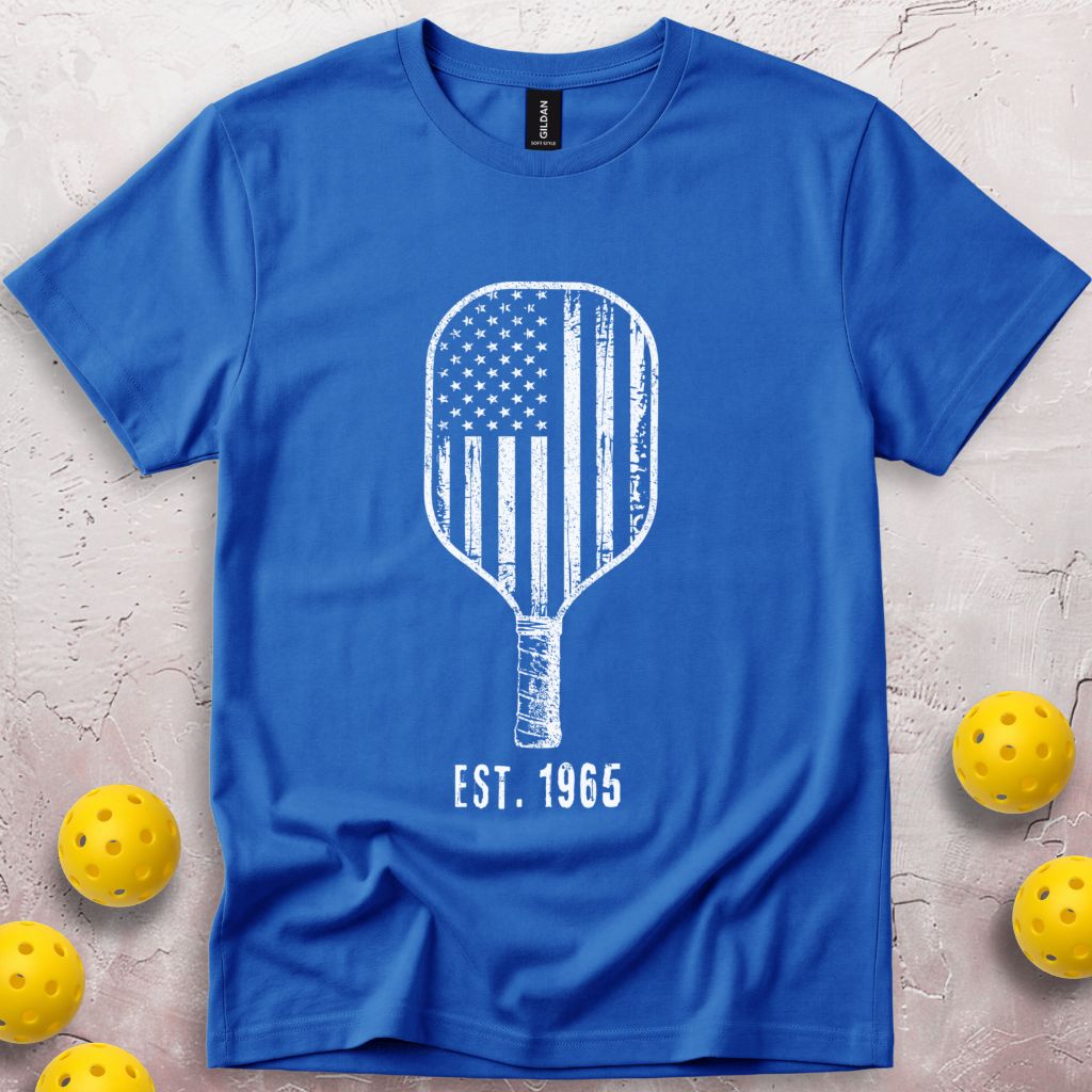 USA Pickleball Flag T-Shirt