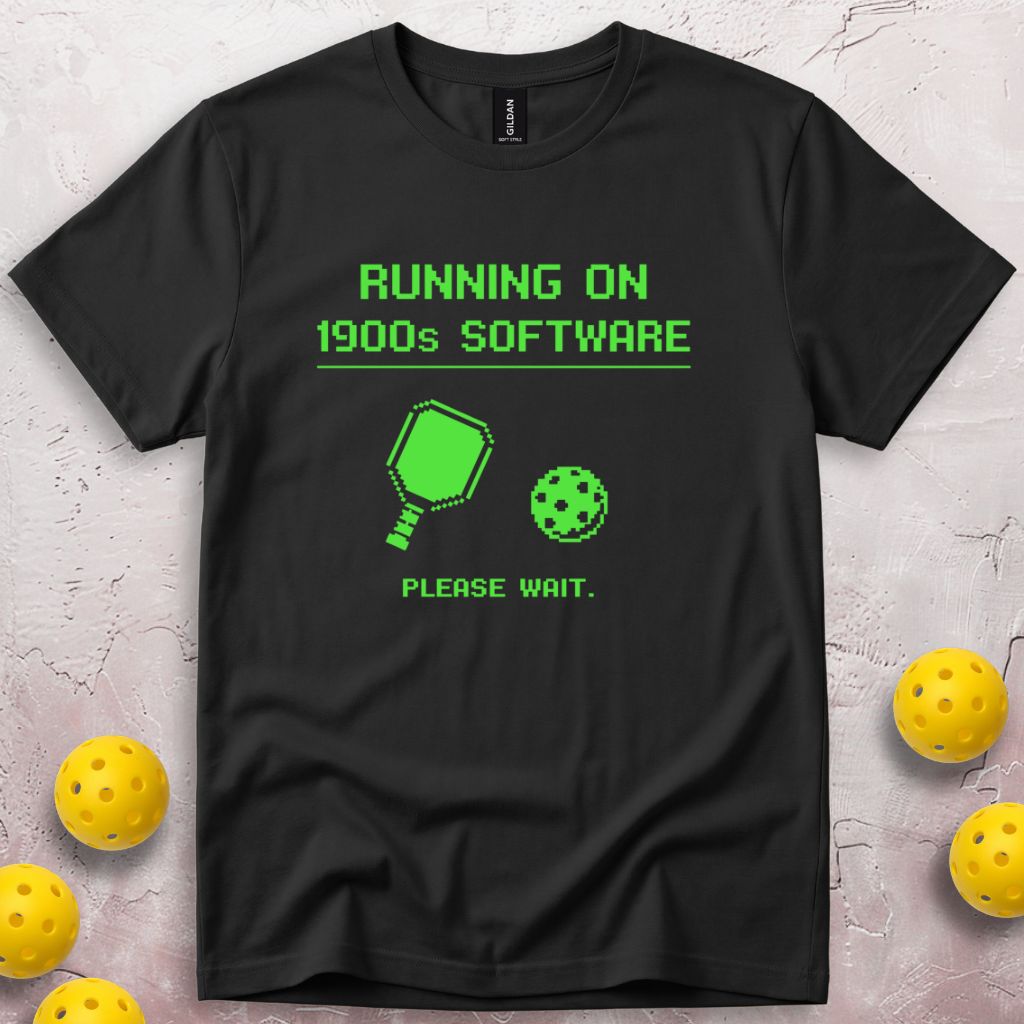 Running On 1900s Software T-Shirt